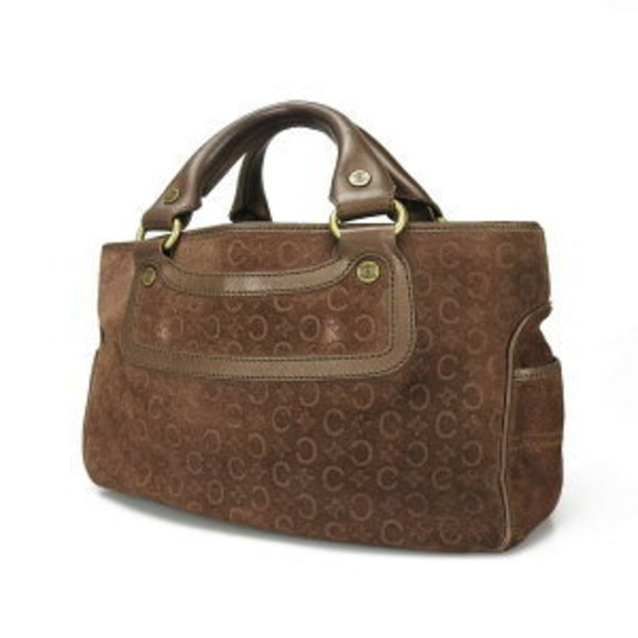 Celine leather Bag Black suede Boogie Macadam - Picture 1 of 8